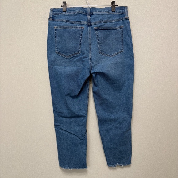 J. Crew Factory Essential Straight Jean in All Day Stretch, Size 32 - Picture 4 of 7